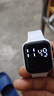 其他品牌高颜值LED手表时尚方形学生科技感超强夜光数字个性运动 白色 实拍图