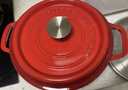 炊大皇珐琅锅铸铁锅家用炖锅砂锅汤锅焖烧锅电磁炉燃气煮锅24cm 实拍图