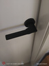 固特（GUTE）门锁室内家用房门锁卧室黑色门把手轻音降噪分体锁哑黑色  实拍图