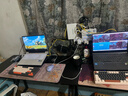 雅美乐电脑桌台式加粗加厚书桌学习桌办公家用简易电竞游戏桌黑色100*50 实拍图