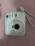 INSTAX富士instax立拍立得 一次成像相机 mini12精美礼盒 薄荷精灵 含10张fafa花边相纸 实拍图
