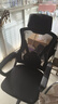 锦汐 电脑椅家用办公椅子靠背人体工学椅学习转椅老板座椅游戏电竞椅 【可后躺】黑框黑网 实拍图