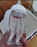 贝亲（Pigeon）玻璃奶瓶宽口径防胀气240ml M号奶嘴 3月+ AA187  实拍图