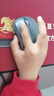 罗技（Logitech）M185鼠标 无线鼠标 办公鼠标 对称鼠标 黑色灰边 带无线2.4G接收器 实拍图