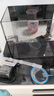 金晶超白玻璃桌面鱼缸小型家用办公室生态懒人全套造景小缸水草缸 鱼缸全套十件超值大礼包 22*15*20 实拍图