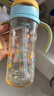 贝亲（Pigeon）自然成长翻盖直饮吸管 大童奶瓶330ml 马戏团 18月+ AA279 实拍图