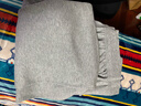 三枪100%纯棉男士薄款保暖内衣男精梳棉秋衣秋裤套装全棉打底衫秋冬季 浅麻灰（中厚100%棉） 2XL /180推荐155-180斤 实拍图
