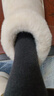 猫人女士袜子女秋冬【100%纯棉加长筒】抑菌防臭美拉德加厚袜子女6双 实拍图