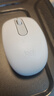 罗技（Logitech）M196 无线蓝牙鼠标 办公鼠标 笔记本商务办公家用 小巧便携 对称手型 珍珠白 实拍图