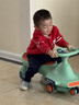 babycare扭扭车防侧翻儿童溜溜车摇摇车宝宝滑行玩具车3-6岁 赛琳绿音乐款 实拍图