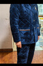 芬腾睡衣男三层加厚珊瑚绒夹棉家居服套装秋冬季男士加绒法兰绒 实拍图