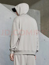 adidas休闲加厚毛圈连帽卫衣套头衫男女秋冬阿迪达斯官方轻运动   金属灰   2XL 实拍图