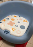 日康（rikang）宝宝餐椅 叫叫椅婴儿学坐椅多功能儿童吃饭餐桌 RK-X2009-1 蓝色 实拍图