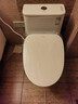 九牧（JOMOO）马桶 家用虹吸式马桶大冲力节水坐便器 防臭瞬冲 易洁抗菌马桶 行业爆款-双旋暴风冲11370-305坑 实拍图