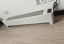 美的（Midea）【APP智能】石墨烯家用踢脚线取暖器 遥控电热电暖器 浴室速热电暖气 节能暖风机全屋升温HDS22LYR 实拍图