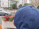 锐步经典鸭舌帽男女同款防晒透气挺括有型立体裁剪修饰脸型 藏青色 实拍图