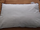 水星家纺枕头枕芯酒店枕头护颈枕头芯家用单个纯棉抗菌可水洗低枕48x74cm 实拍图