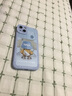 奶小鸭 适用苹果14plus手机壳 iphone14plus保护套镜头全包硅胶防摔超薄创意卡通简约软壳男女款 远峰蓝 实拍图