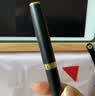 英雄（HERO）宝珠笔礼盒商务办公签字笔学生日常书写练字刷题圆珠笔礼盒套装签名笔支持定制刻字企业团购E609 【热销推荐】亮黑【礼盒】318A 实拍图
