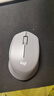 罗技（Logitech）M330 轻音鼠标 无线鼠标 办公鼠标 右手鼠标 带无线微型接收器 灰色 实拍图