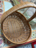 皓梵洁菜篮子果篮竹篮手提鸡蛋篮子藤编野餐篮编织篮小竹筐水果篮编织筐 南瓜提篮中号34*27*32cm 实拍图
