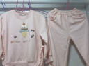 七语欣童装女童卡通套装春秋季儿童套装新款洋气女孩宝宝卫衣裤子两件套 粉猫咪冰淇淋套装 120 (适合身高110-120cm) 实拍图