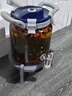 玻绅士泡酒容器泡酒专用瓶泡酒玻璃瓶高硼硅泡酒瓶玻璃酒坛大容量泡酒瓶 10斤(5升)B款+升级陶瓷芯龙头+底座 晒单实拍图