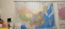 【官方正版 升级精装版】2026中国地图挂图 1.1米*0.8米 防水覆膜带挂杆挂绳 学生办公室书房家庭装饰挂图挂画墙贴精美装饰 实拍图