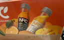 农夫山泉 100%纯果汁NFC果汁300ml*12瓶缤纷礼盒(6橙汁+6芒果汁)过年年货 实拍图