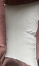 水星家纺枕头枕芯酒店枕头护颈枕头芯家用单个纯棉抗菌可水洗高枕48x74cm 实拍图