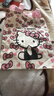 hellokitty卡通帆布包时尚包女手提袋可爱通勤百搭单肩上课大容量 粉色KT猫27*25cm 27.5*25cm 实拍图