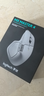 罗技（Logitech）大师系列 MX Master 4 高性能无线蓝牙鼠标  办公鼠标 静音鼠标  升级款 浅灰 带无线接收器 实拍图