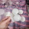 水杉（2个装）1L透明色H款加厚螺旋罐配内盖塑料密封罐坚果果酱分装罐磨砂膏包装罐油墨罐乳胶漆储存罐 实拍图