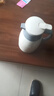 苏泊同款保温壶家用大容量保温水壶热水壶暖水壶水瓶宿舍保温瓶 米白色 1L 实拍图