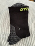 悠途（UTO）美利奴羊毛袜男女秋冬户外登山徒步运动袜保暖中筒袜子 男款经典黑 L 实拍图