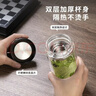 明霞玻璃杯带茶隔双层高硼硅玻璃水杯茶水分离车载杯子男泡茶杯 实拍图