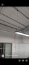 灯灵办公吊线灯LED长条灯吸吊两用超亮节能办公写字楼超市商场工程工业专用平板灯 黑框直角120*20*4cm 48W 白光 实拍图