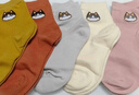 猫人5双女士袜子女中筒袜秋冬棉袜女日系可爱学院风女士袜子均码 实拍图