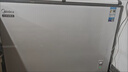 美的（Midea）271L双温双箱家商两用冰柜低霜展示柜雪糕柜大容量冷柜保鲜玻璃门冷藏冷冻两用卧式冰箱BCD-271VMQ 实拍图