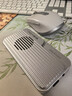阿卡西斯（acasis）80Gbps硬盘盒兼容雷电5/4 USB4 M.2 NVMe移动硬盘盒适用Mac mini M4电脑SSD扩容TB501Pro银 实拍图