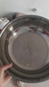 【不锈钢】和面盆厨房烘焙家用火锅盆洗菜打蛋汤锅盆醒面盆料理盆 32cm【热卖款】不锈钢 和面盆 实拍图