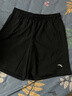 安踏速干运动套装男士春夏季冰丝透气短袖短裤健身跑步训练衣服两件套 基础黑-2 L (男175) 实拍图