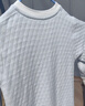 班杰威尔婴儿衣服春秋季夹棉连体衣宝宝保暖哈衣爬服 保暖蓝熊2件套 90码 实拍图