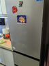 海尔（Haier）「真省电」310L三门冰箱黑金净化一级能效风冷无霜BCD-310WGHD3E7WV(银)国家补贴 实拍图