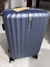 新秀丽（Samsonite）行李箱20英寸拉杆箱时尚竖条纹旅行箱包石蓝色GU9密码登机箱 实拍图