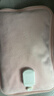 彩虹暖手宝热水袋电热暖手宝暖肚子暖水袋暖脚暖身暖手宝宝充电 粉色 实拍图