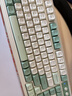 狼蛛（AULA）S99无线蓝牙有线三模键盘机械手感 游戏电竞专用 99键 RGB背光拼色静音键盘鼠标套装mac电脑键盘 S99原野绿【三模/RGB】 实拍图