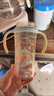 贝亲（Pigeon）自然成长翻盖直饮吸管 大童奶瓶330ml 马戏团 18月+ AA279 实拍图