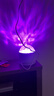 爆款16色水波纹极光星空投影灯旋转水波纹氛围灯可触控可遥控水纹灯卧室床头浪漫灯动态小夜灯台灯 水波纹16色炫彩呼吸款投影灯（基础款） 实拍图