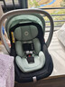 怡戈（Ekobebe）小元宝新生婴儿提篮式儿童安全座椅汽车用宝宝便携车载提篮 黑绿 实拍图